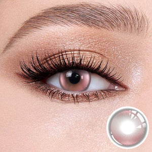 Halo Pro Pink contacts for a romantic date