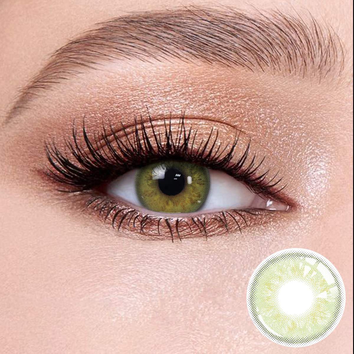 Wooeye Russian Green Contact Lenses | 1 Year