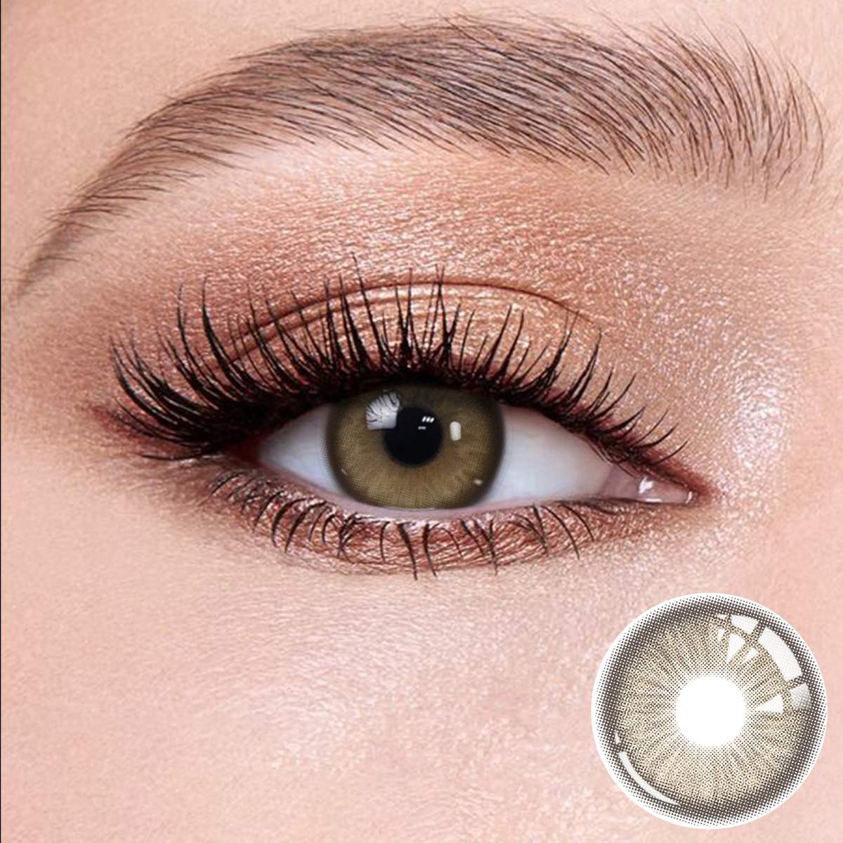 Wooeye Baroque Brown Contact Lenses | 1 Year