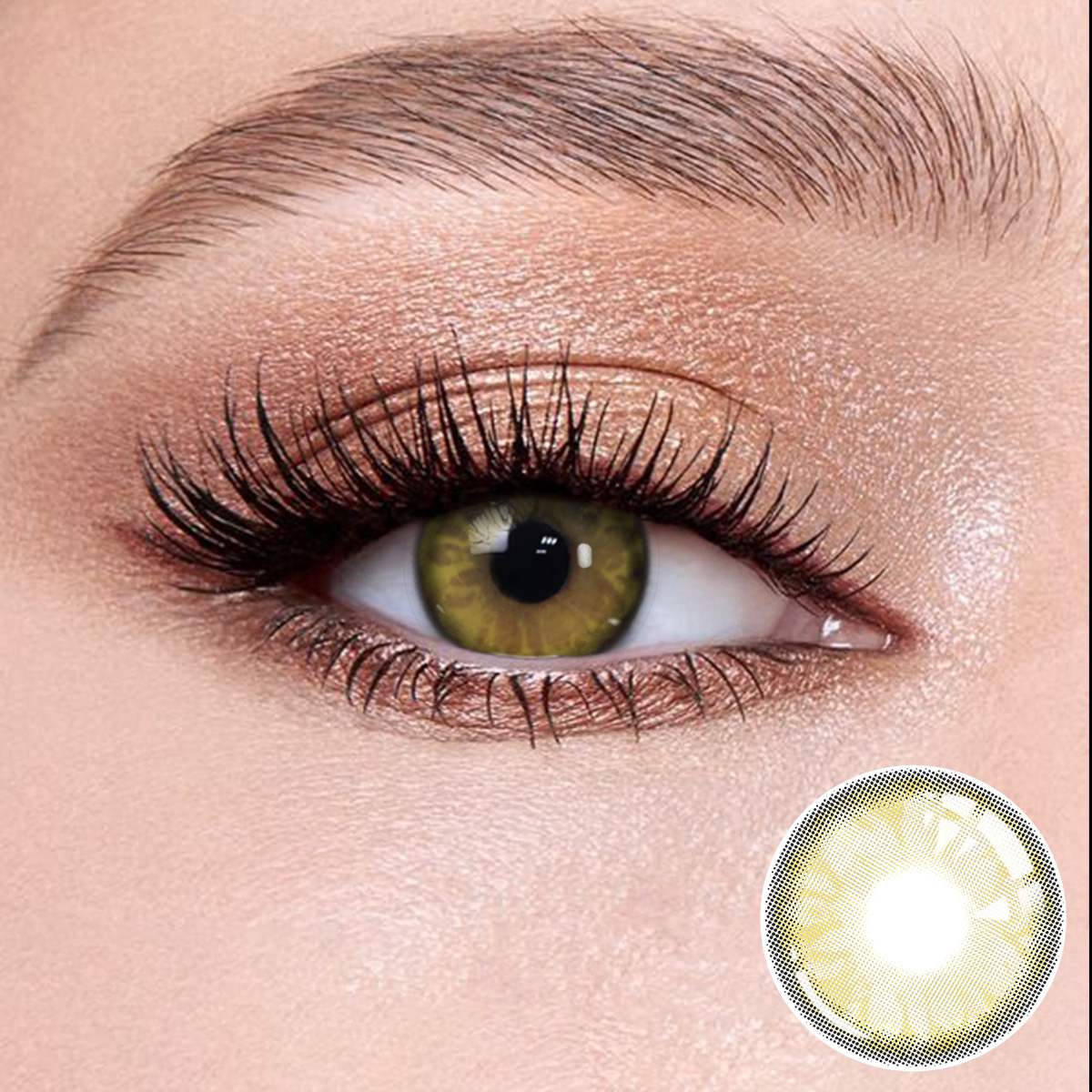 Wooeye Gem Brown Contact Lenses | 1 Year