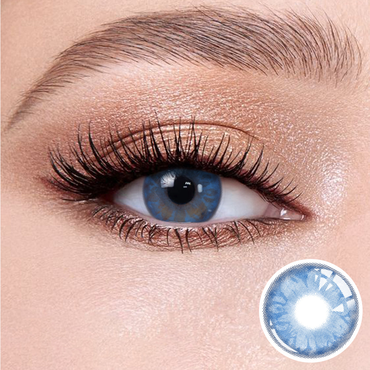 Wooeye Banshe Blue Contact Lenses | 1 Year