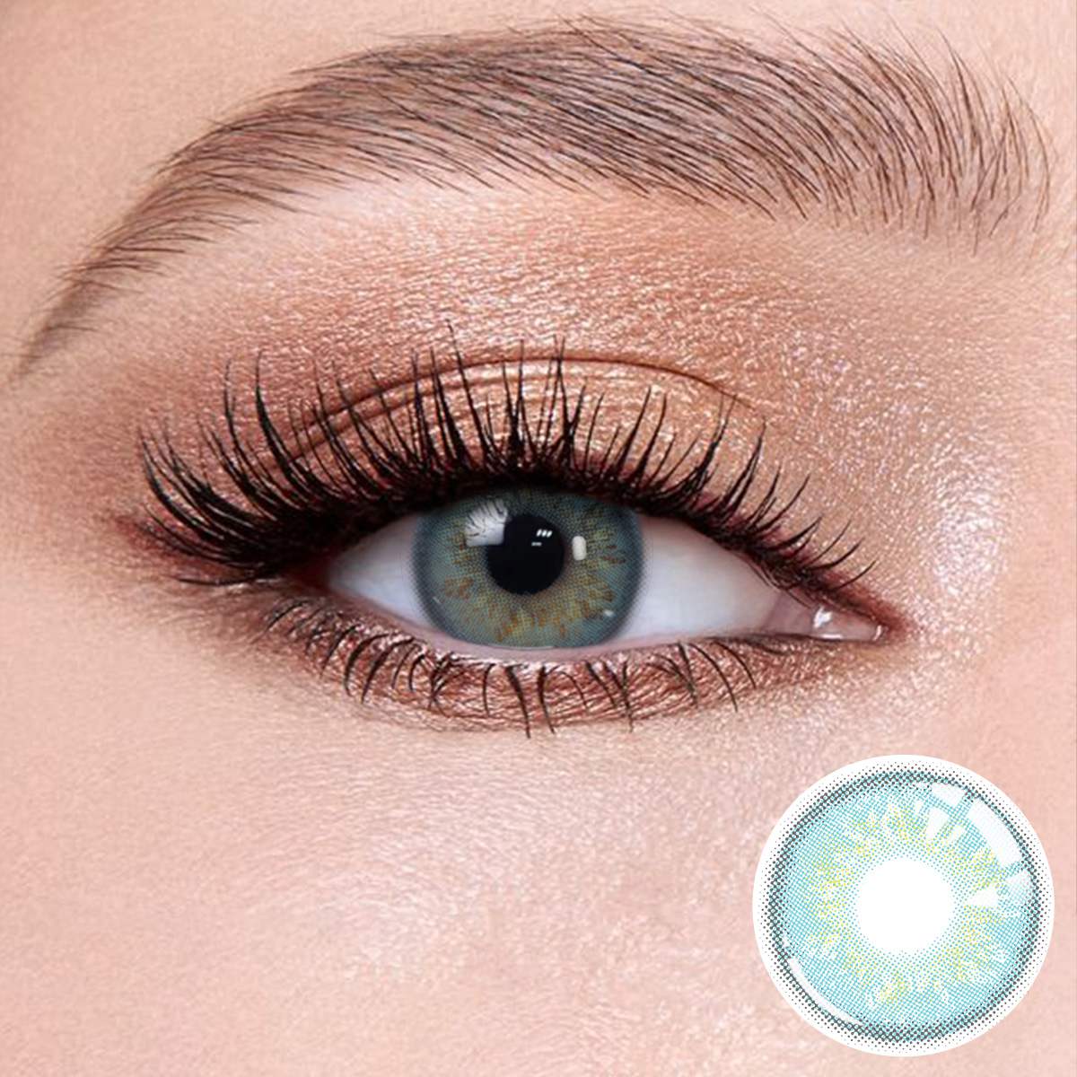 Wooeye Russian Blue Contact Lenses | 1 Year