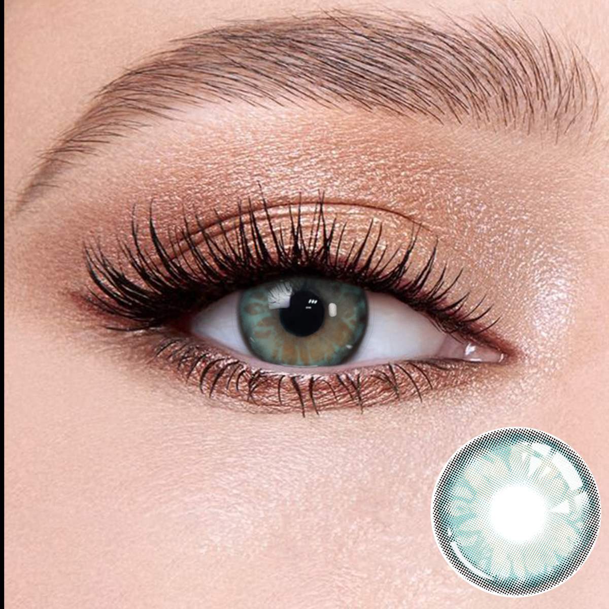 Wooeye Gem Green Contact Lenses | 1 Year