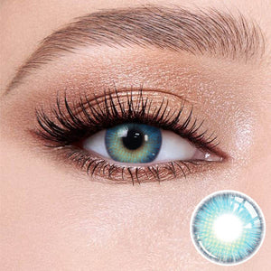 Romantic Blue contacts for a romantic date