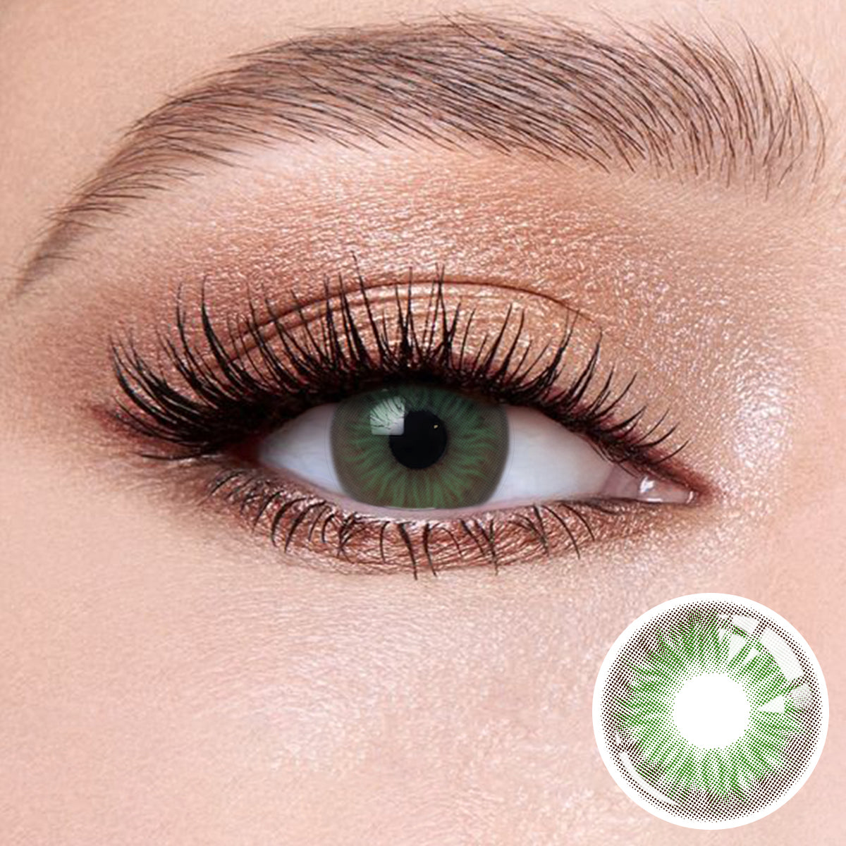 Eye effects of wearing Diamond Green Contact Lenses