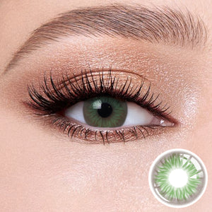 Eye effects of wearing Diamond Green Contact Lenses