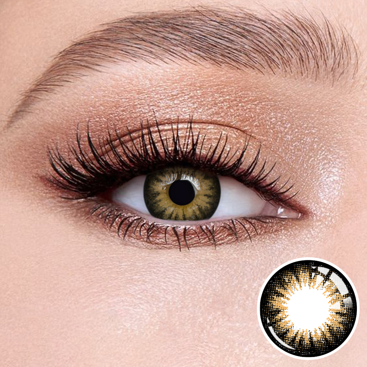 Eye effects of wearing Pearl Brown Contact Lenses