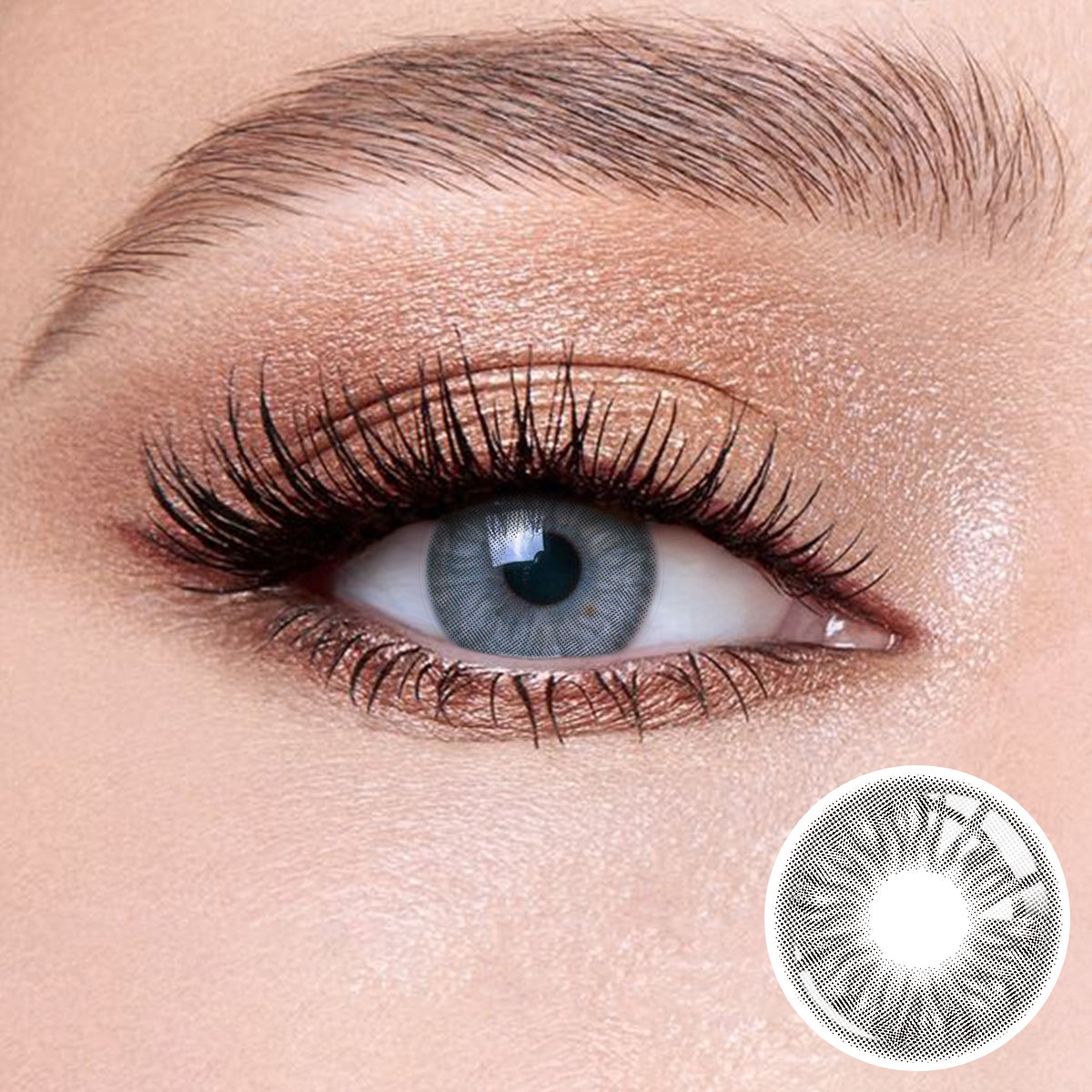 Eye effects of wearing Diamond Gray Contact Lenses