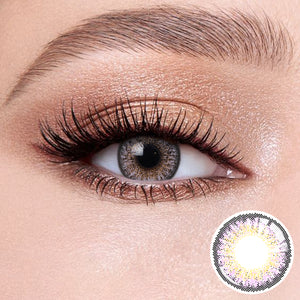 Eye effects of wearing Freedom Purple Contact Lenses
