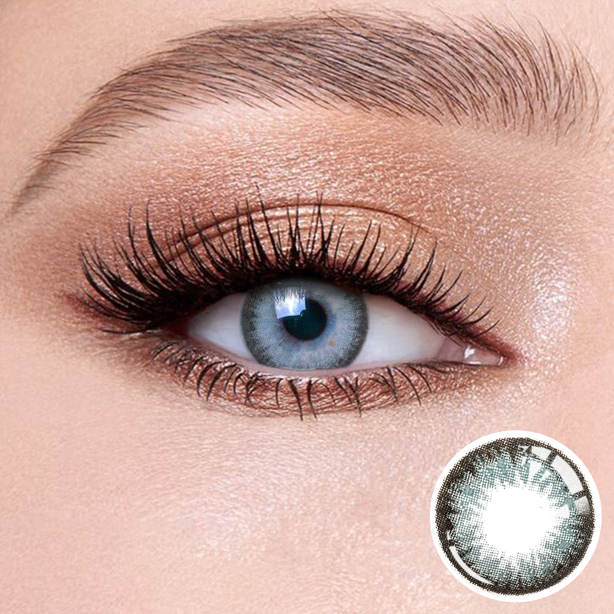 Eye effects of wearing Olive Green Contact Lenses