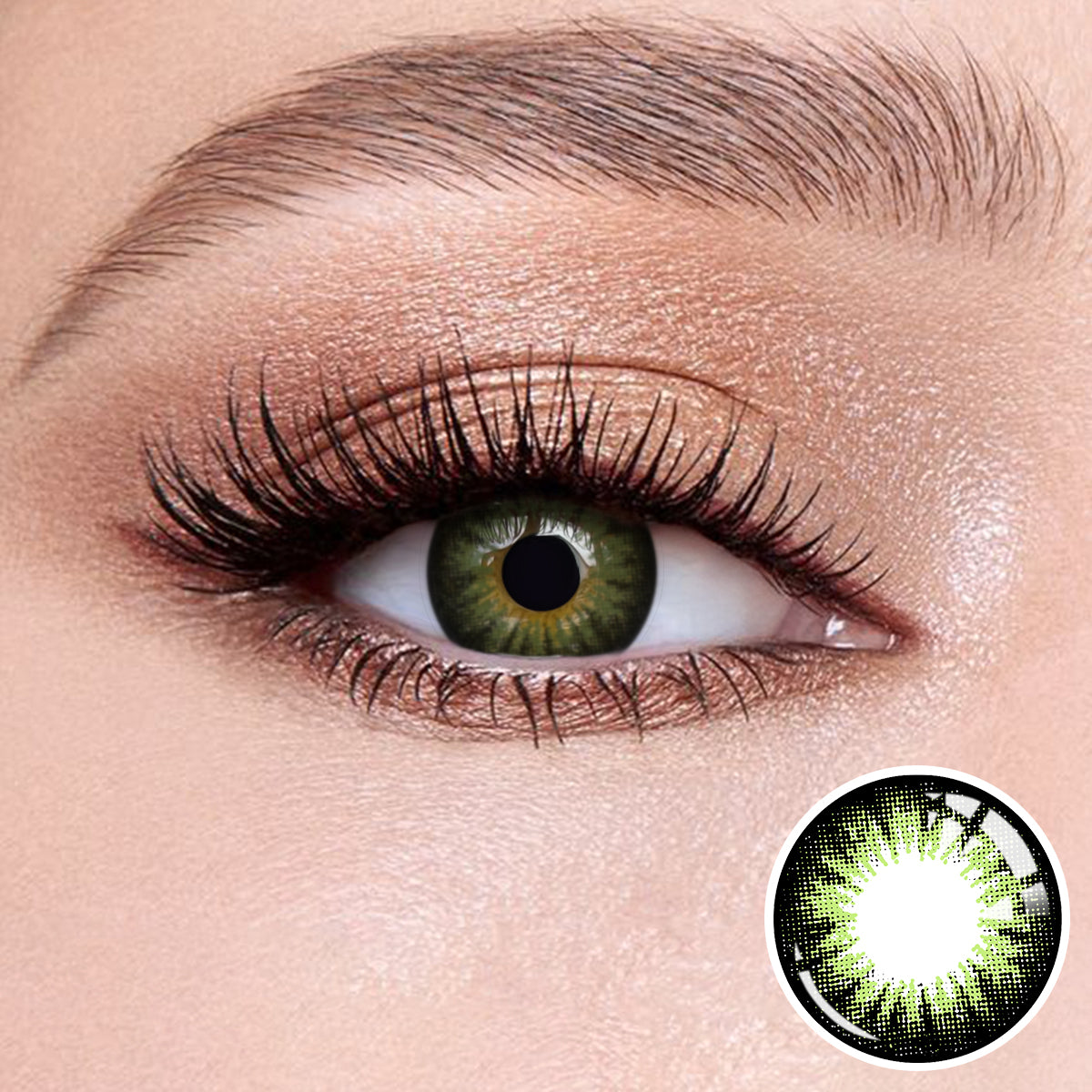 Eye effects of wearing Pearl Green Contact Lenses