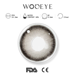 Black Pearl Gray Contact Lenses Product Features