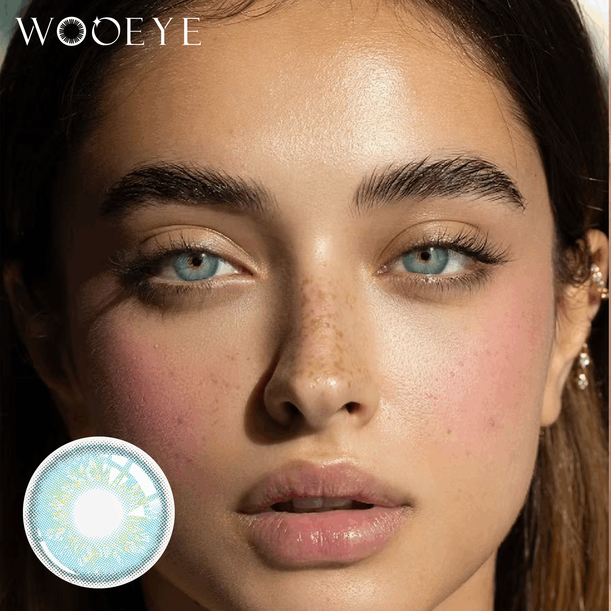 Wooeye Russian Blue Contact Lenses | 1 Year