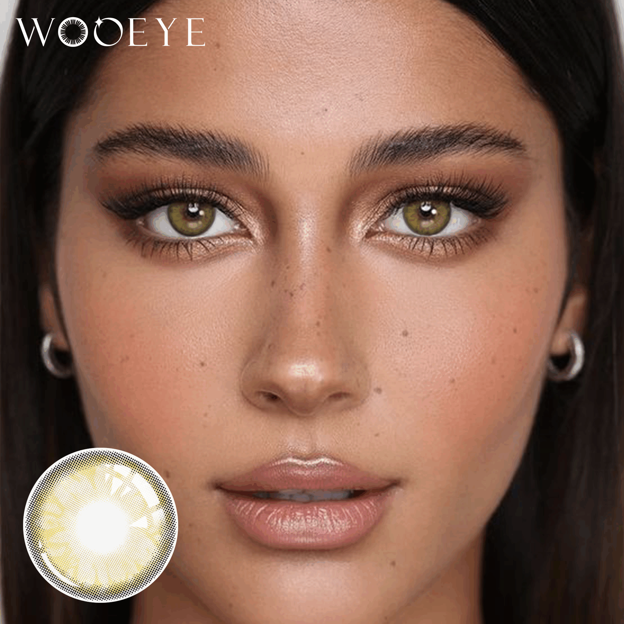 Wooeye Gem Brown Contact Lenses | 1 Year