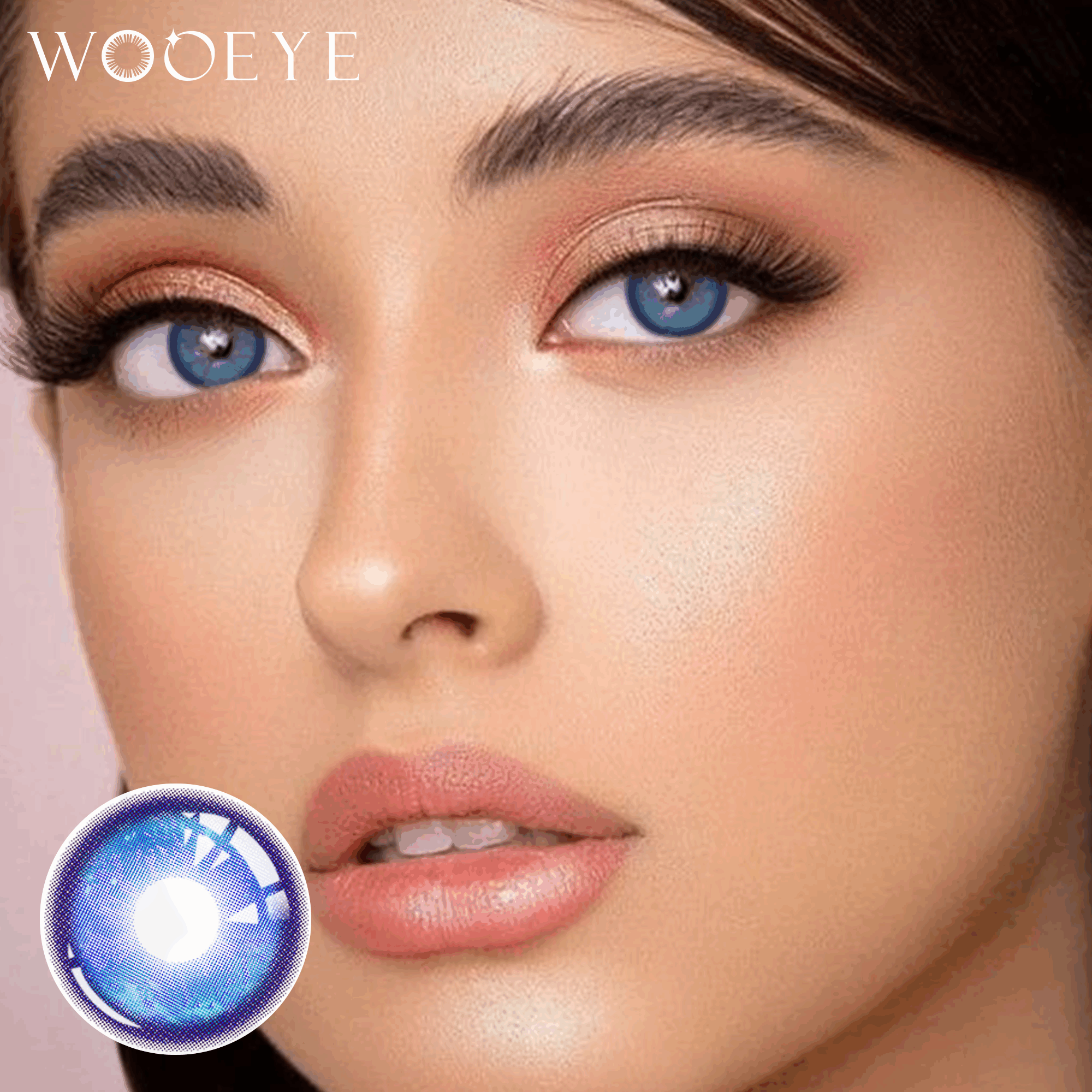 Wooeye Thermo Aura Blue Contact Lenses | 1 Year