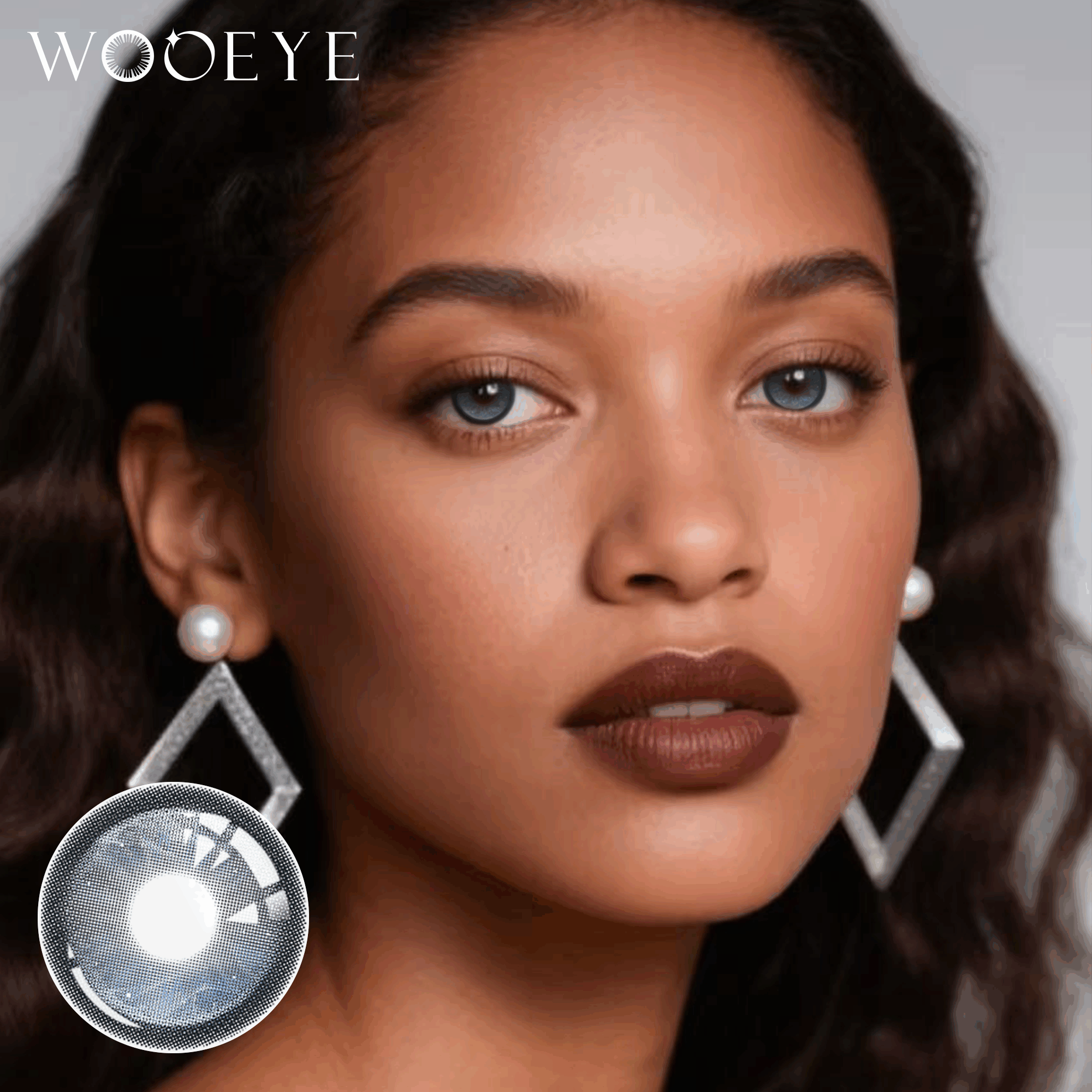 Wooeye Tides Blue Contact Lenses | 1 Year