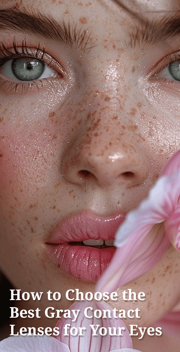 How to Choose the Best Gray Contact Lenses for Your Eyes