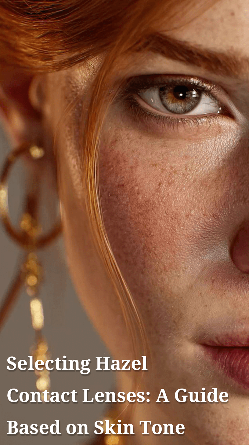 Selecting Hazel Contact Lenses: A Guide Based on Skin Tone