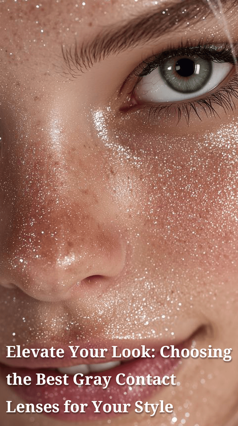 Elevate Your Look: Choosing the Best Gray Contact Lenses for Your Style
