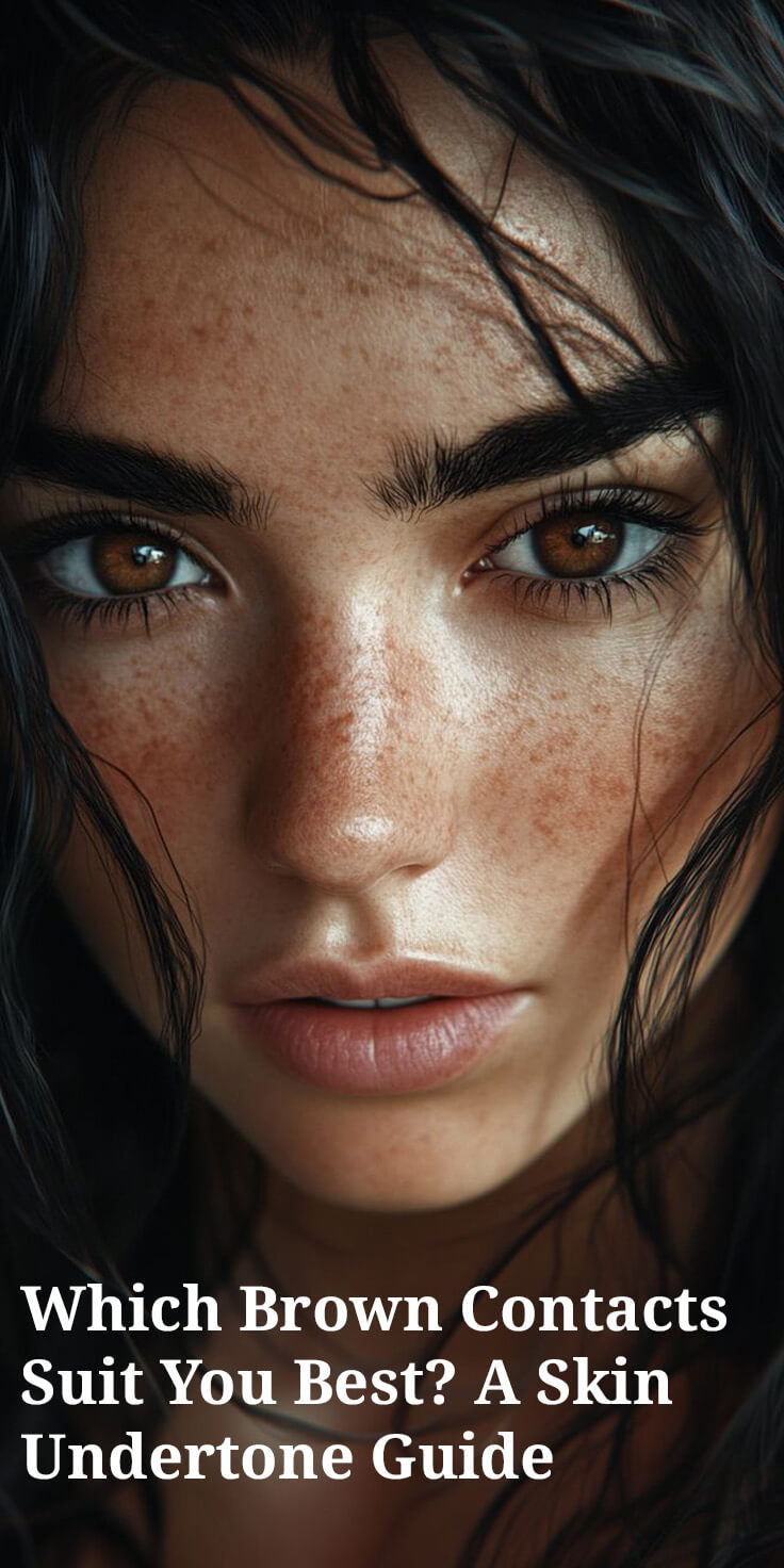 Which Brown Contacts Suit You Best? A Skin Undertone Guide