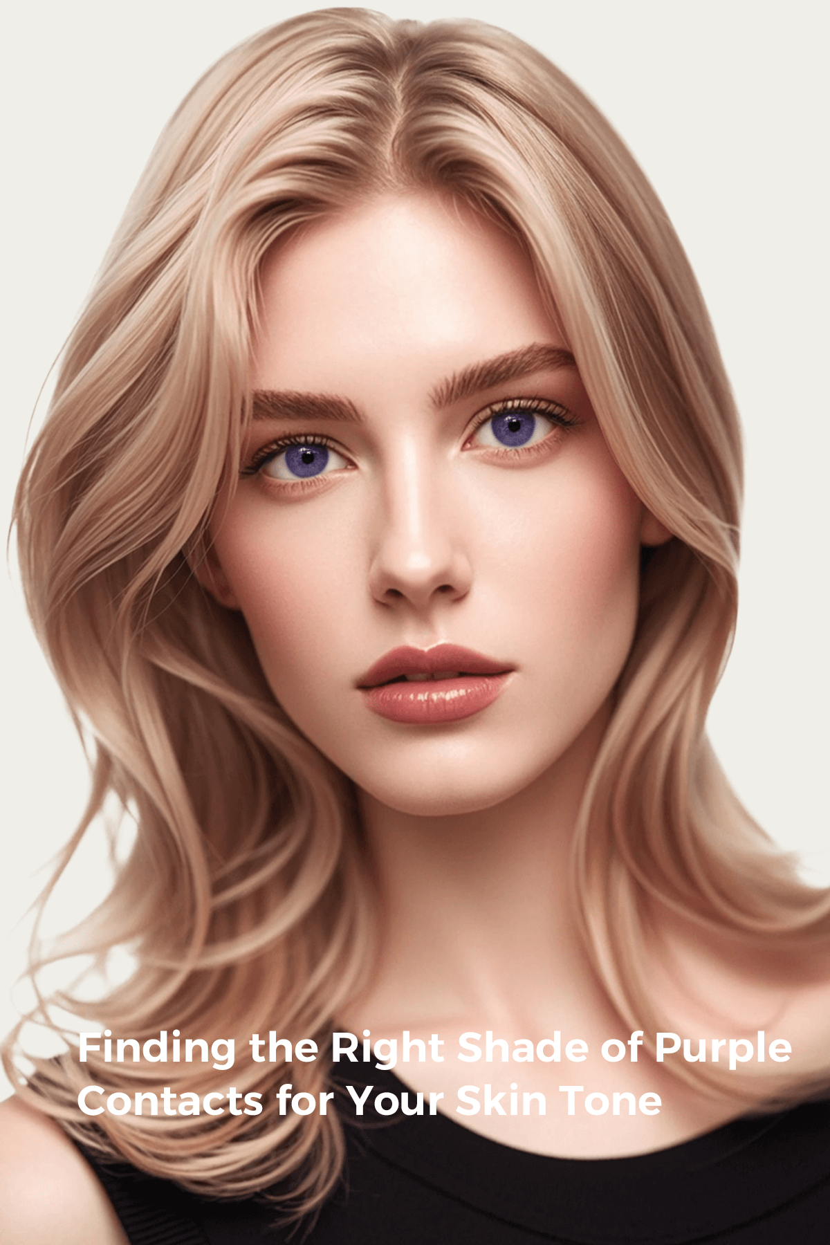 Finding the Right Shade of Purple Contacts for Your Skin Tone