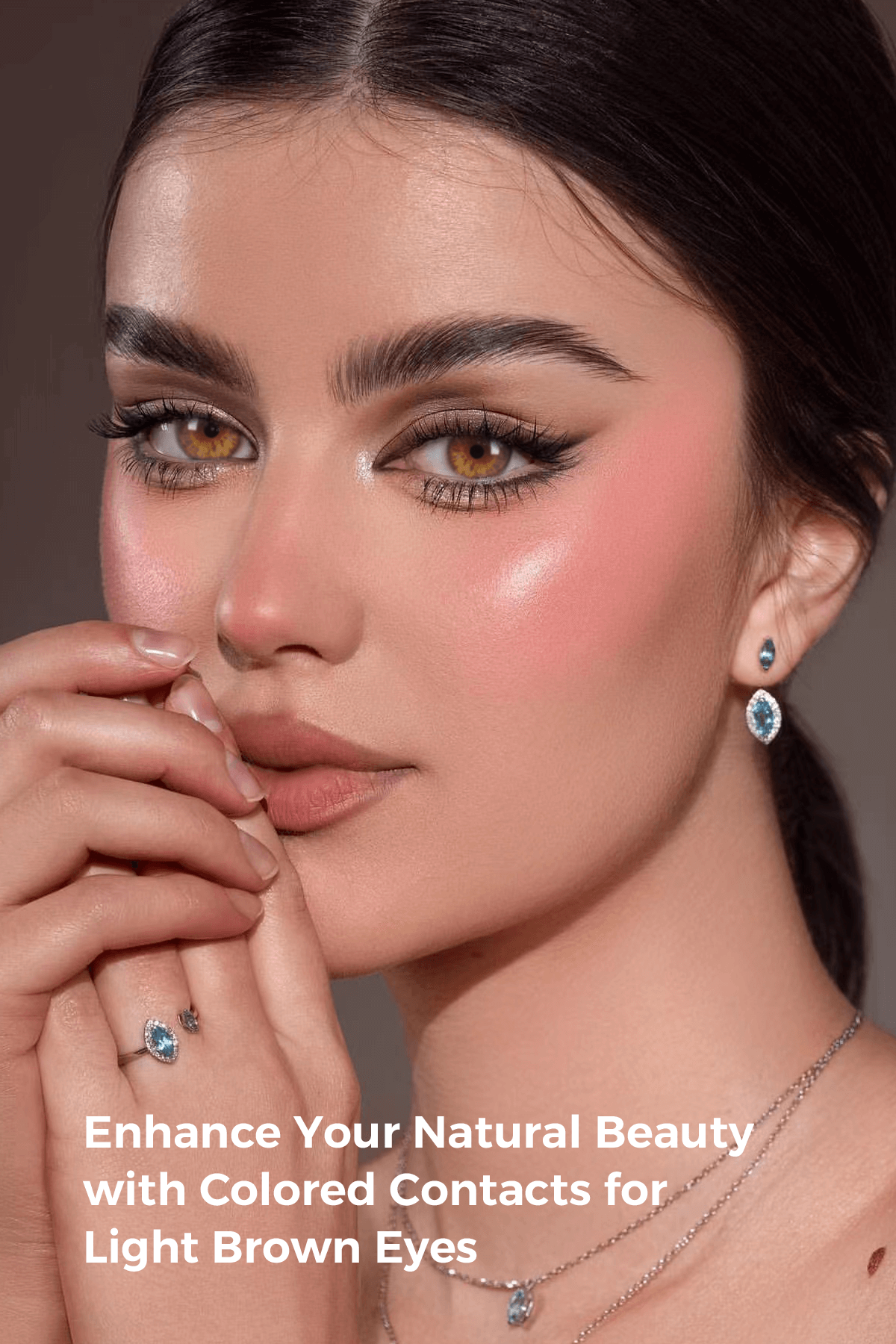 Enhance Your Natural Beauty with Colored Contacts for Light Brown Eyes