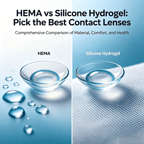 HEMA vs Silicone Hydrogel: Pick the Best Contact Lenses