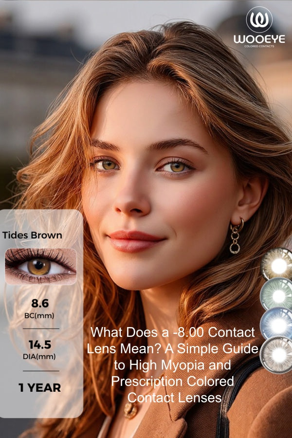 What Does a -8.00 Contact Lens Mean?