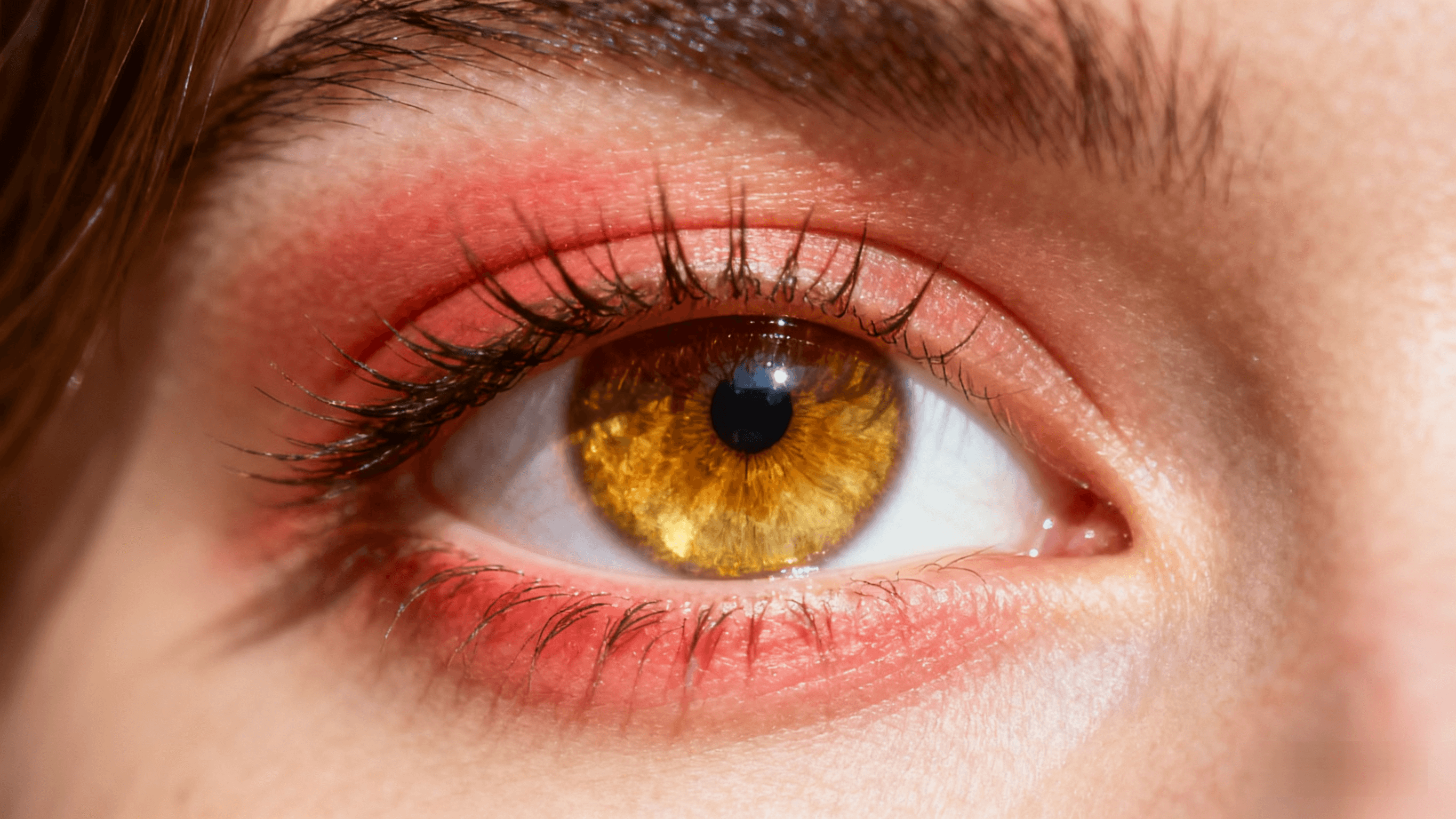 Golden Amber Eyes and the Mystery Within