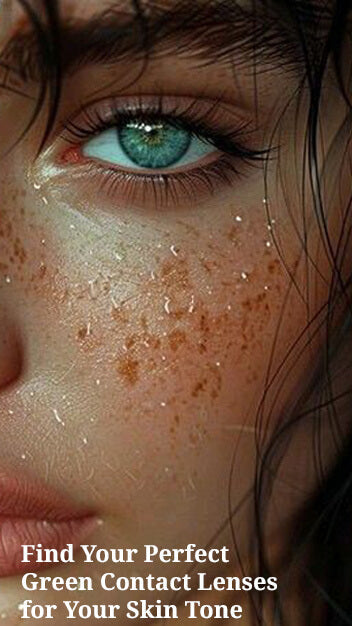 Find Your Perfect Green Contact Lenses for Your Skin Tone