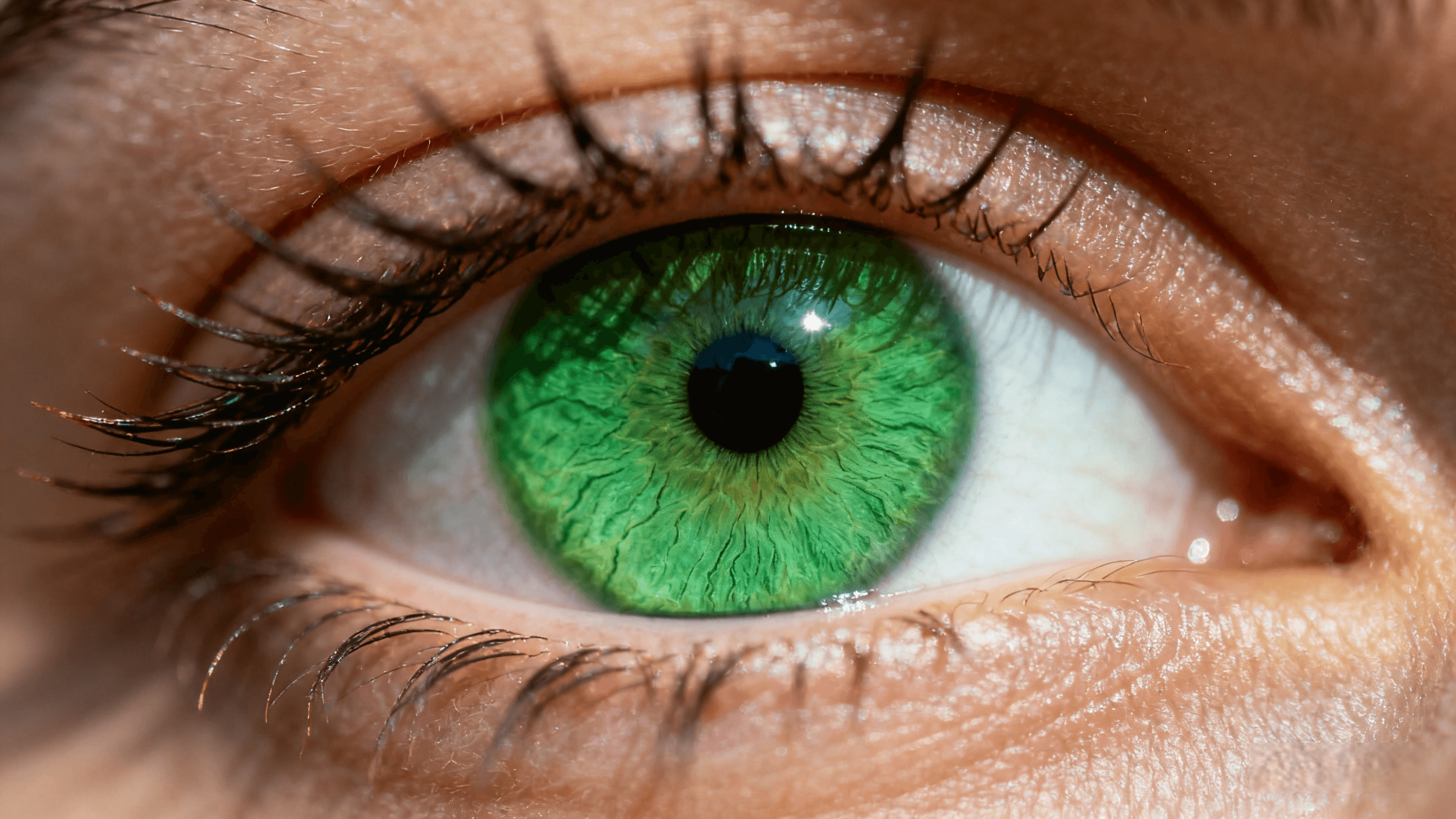 Bright Green Eyes and Their Irresistible Glow
