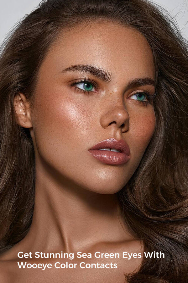 Get Stunning Sea Green Eyes With Wooeye Color Contacts