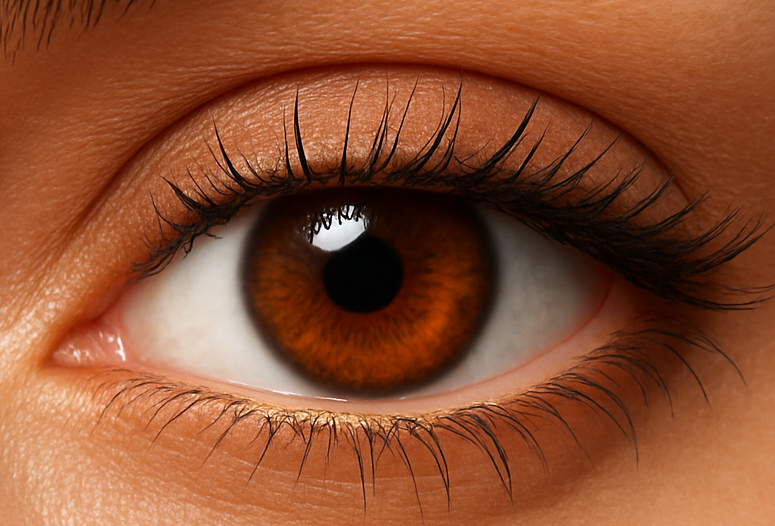 Russet Brown Eyes: Warmth and depth in earth-toned eyes