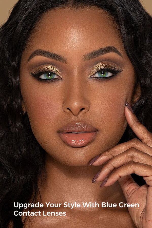 Upgrade Your Style With Blue Green Contact Lenses