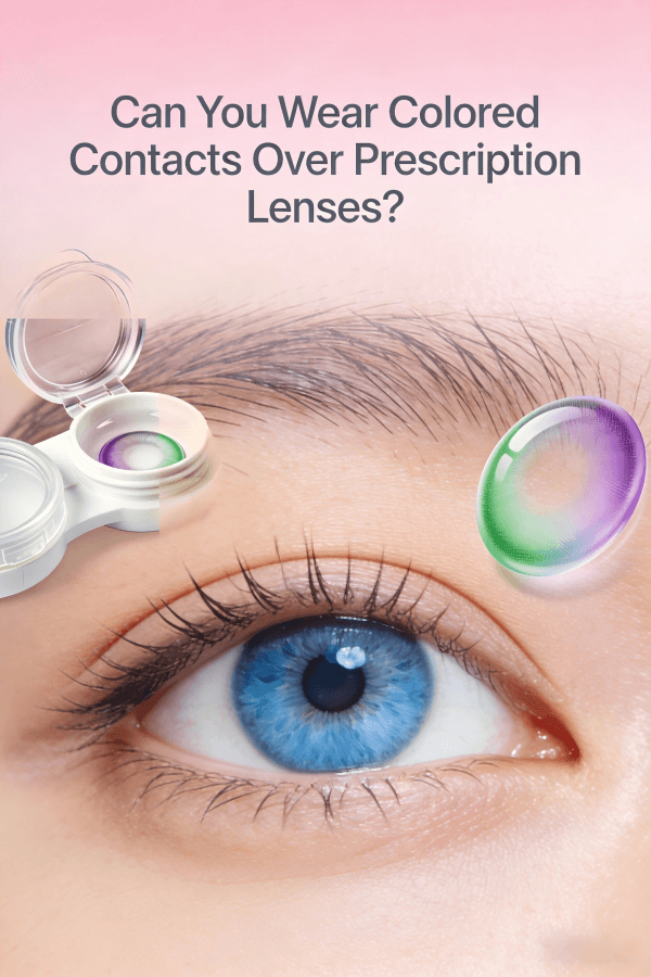 Can You Wear Colored Contacts Over Prescription Lenses? – Wooeye