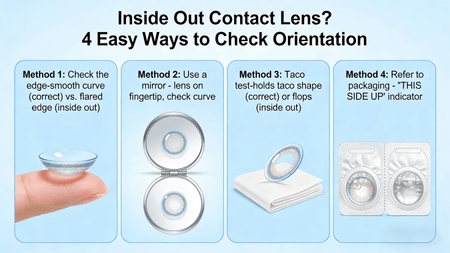 Inside Out Contact Lens? 4 Easy Ways to Check Orientation – Wooeye