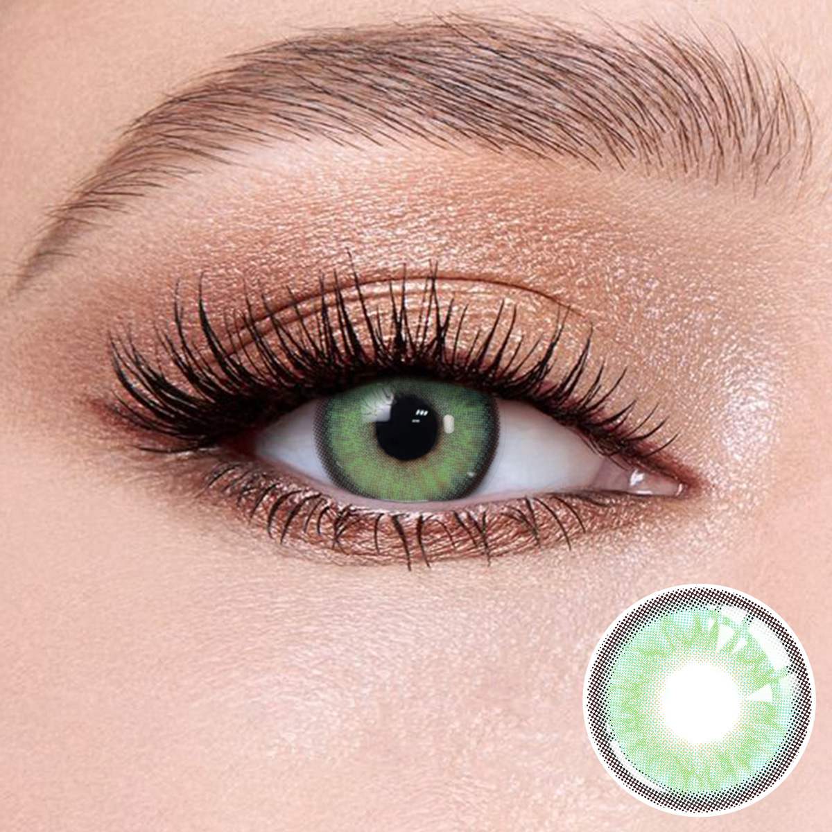 Wooeye Himalayan Green Contact Lenses | 1 Year