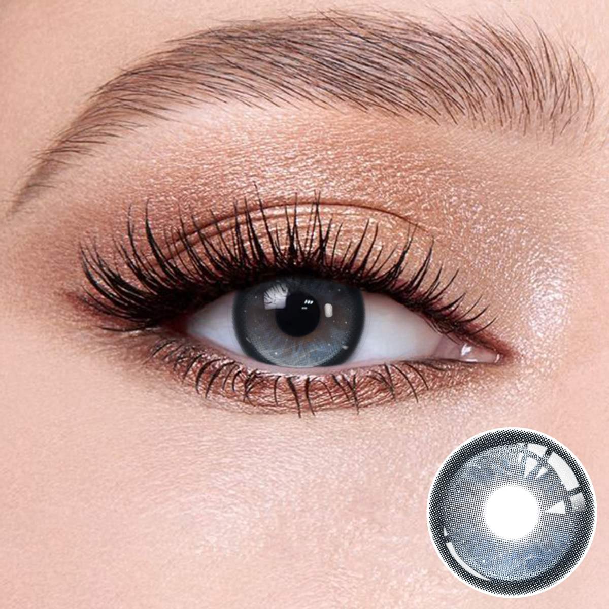 Wooeye Tides Blue Contact Lenses | 1 Year