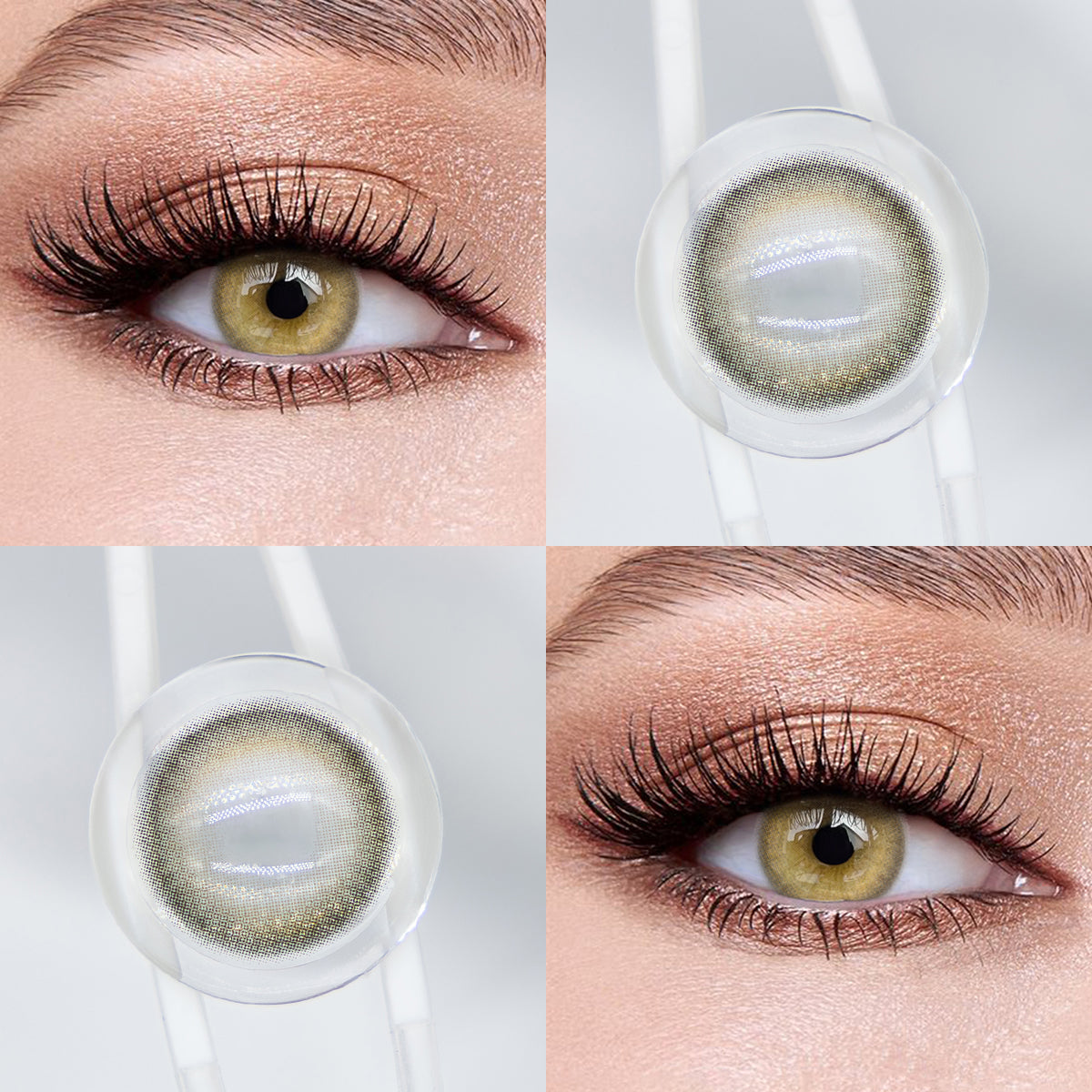 Wooeye Caramel Brown Contact Lenses | 1 Year