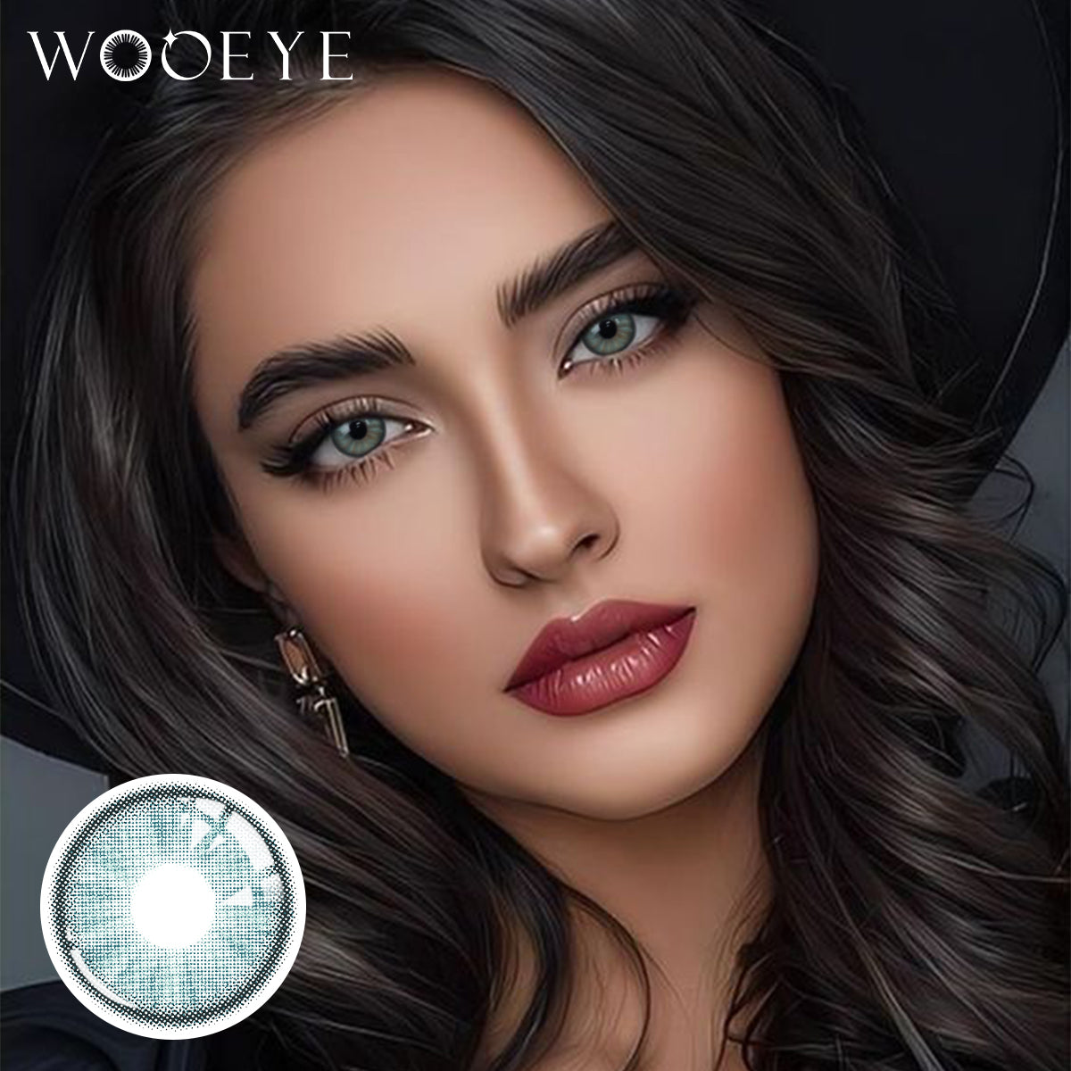 Wooeye Trends Blue Contact Lenses | 1 Year