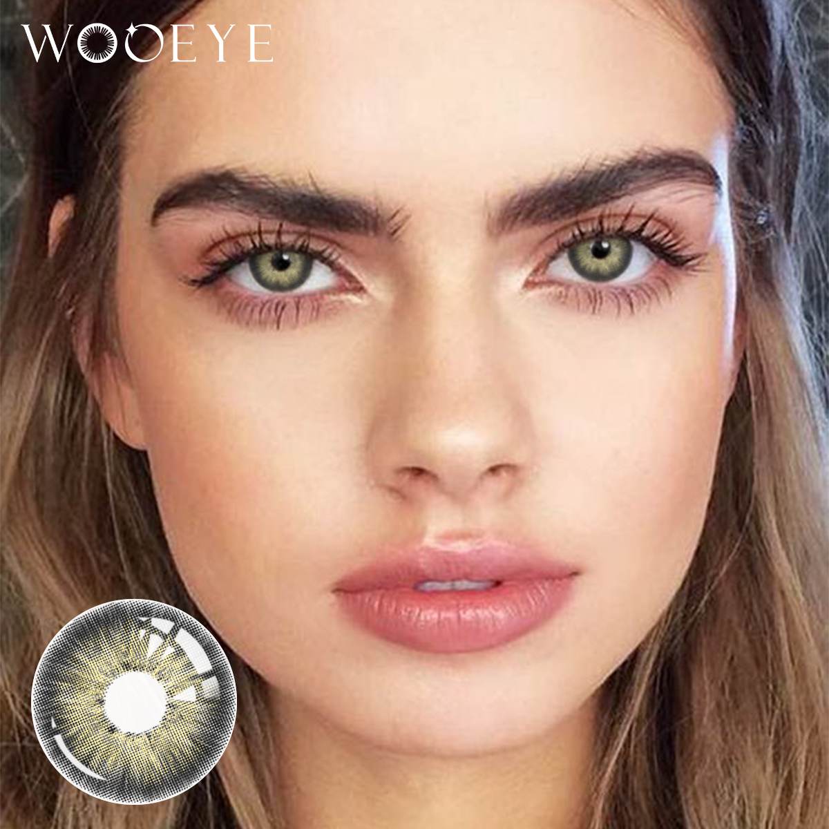 Wooeye Pattaya Grey Contact Lenses | 1 Year