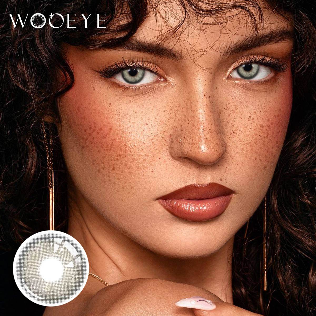 Wooeye Silence Gray Contact Lenses | 1 Year