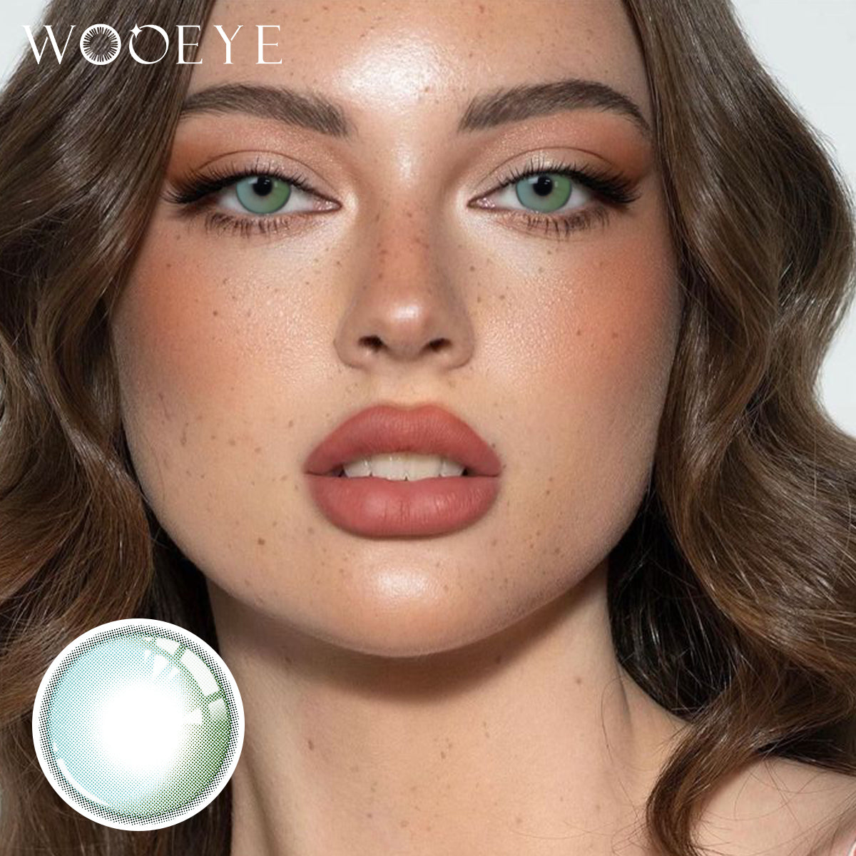 Wooeye Soul Green Contact Lenses | 1 Year