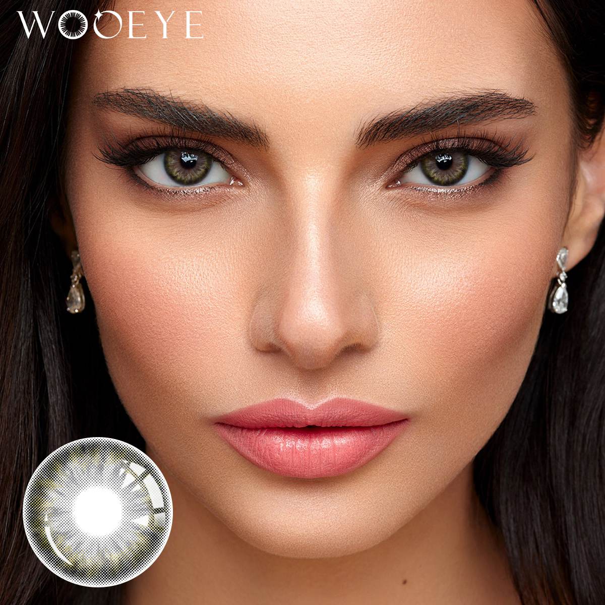 Wooeye Miki Grey Contact Lenses | 1 Year