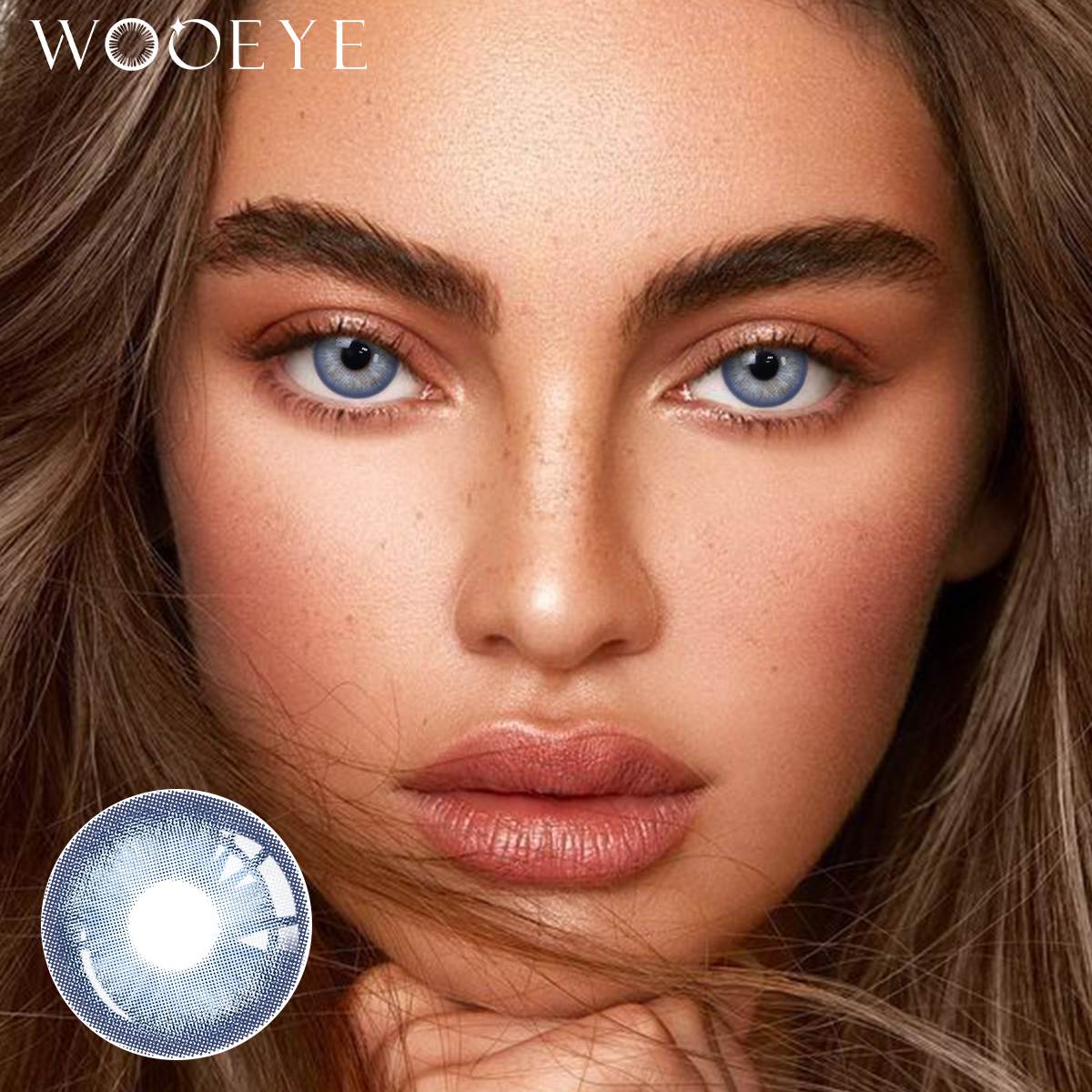 Wooeye Sydney Blue Contact Lenses | 1 Year