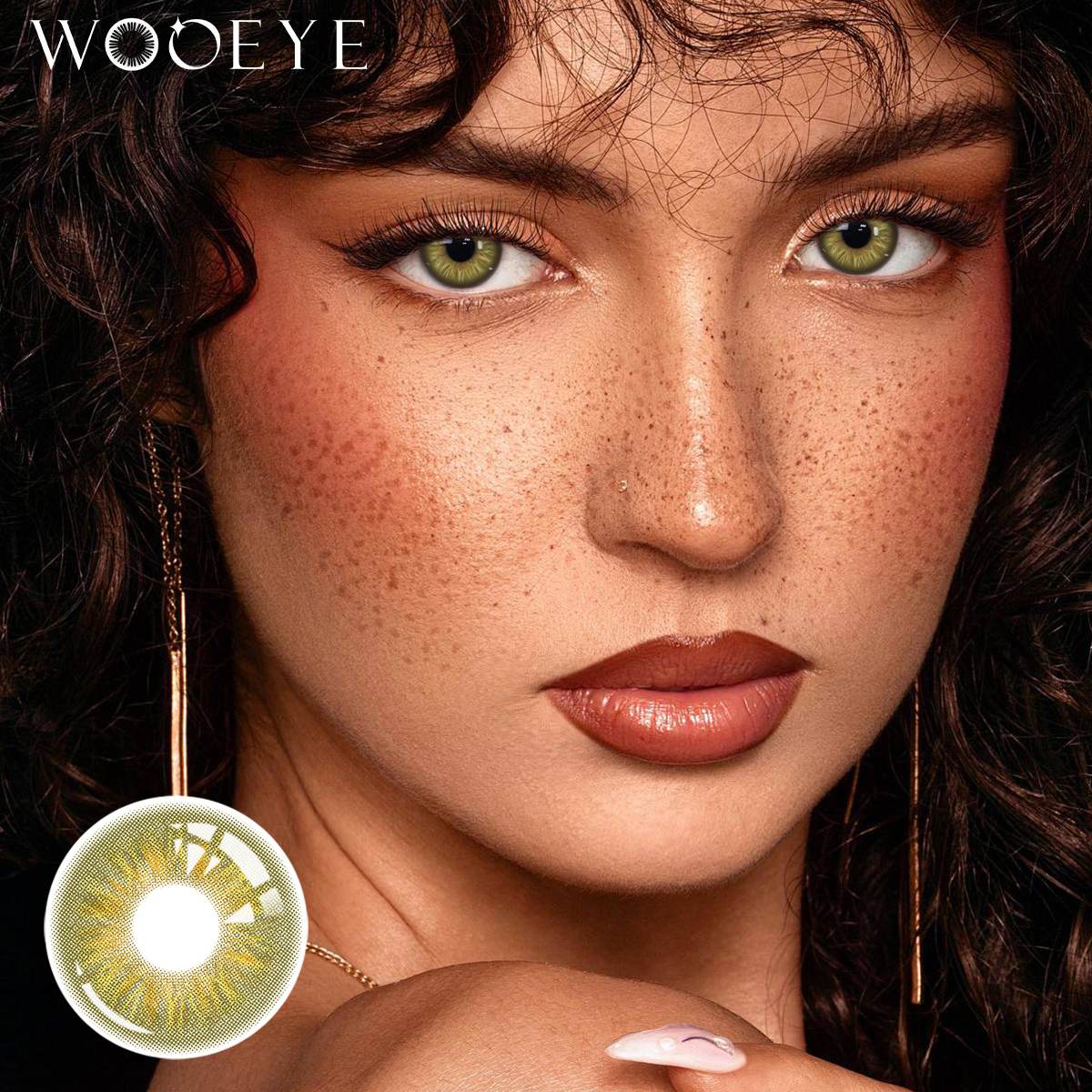 Wooeye Silence Brown Contact Lenses | 1 Year