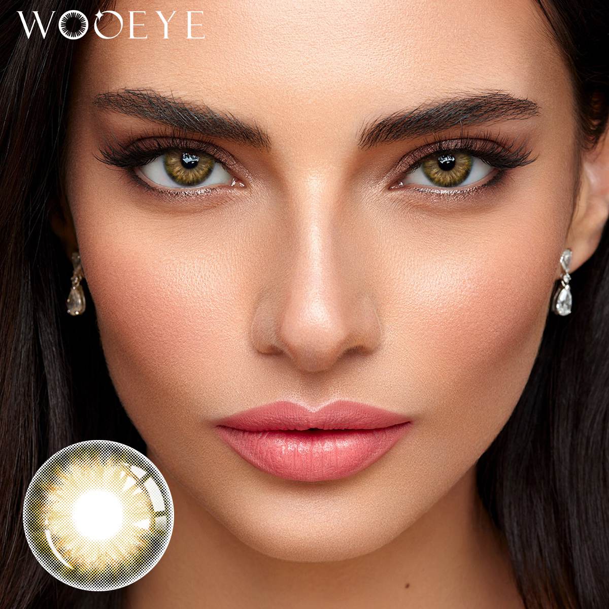 Wooeye Miki Brown Contact Lenses | 1 Year