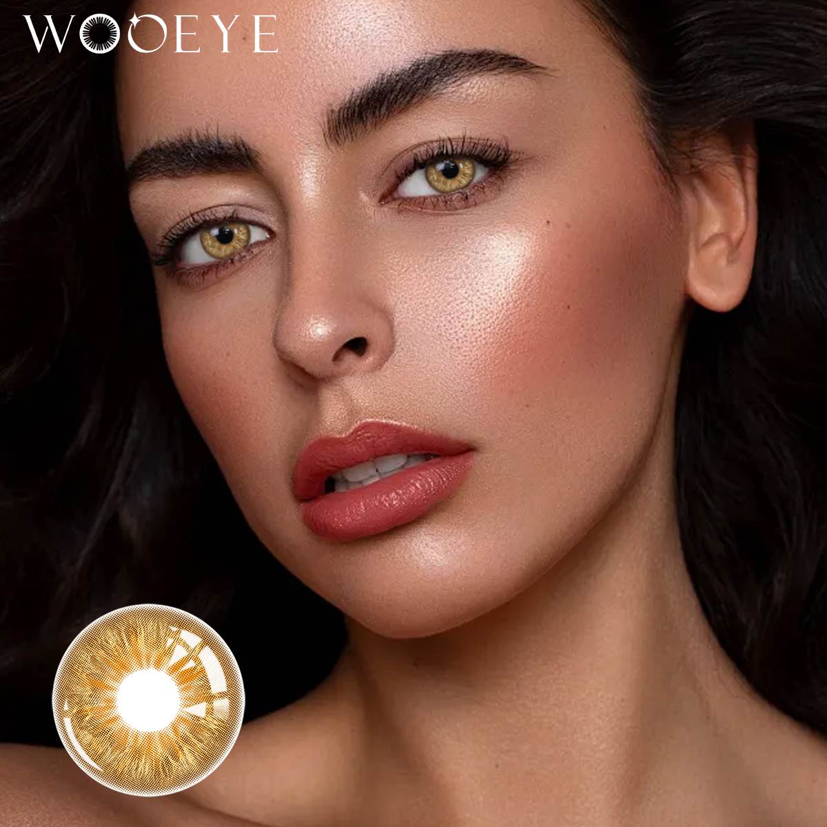 Wooeye Wild Brown Contact Lenses | 1 Day,10 Pcs