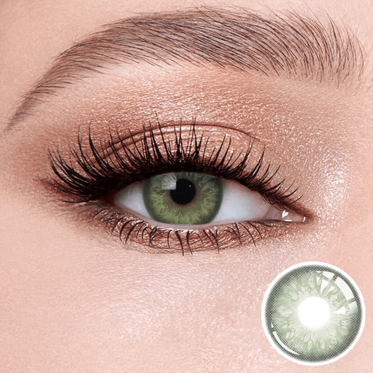 Wooeye Alice Green Contact Lenses | 1 Year