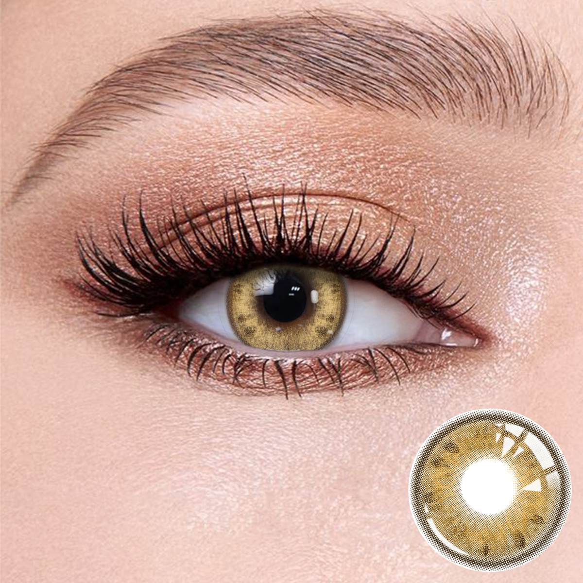 Wooeye Beverly Brown Contact Lenses | 1 Year